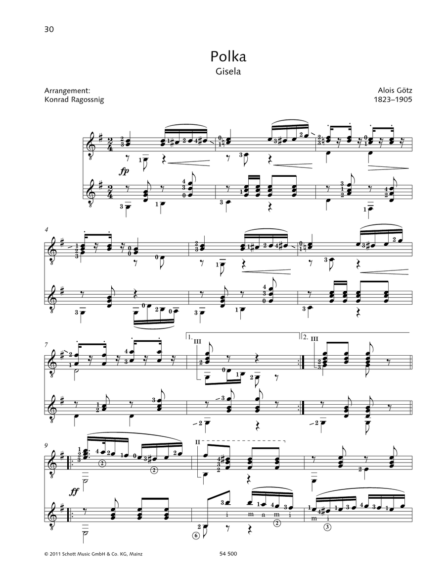 Polka - Full Score