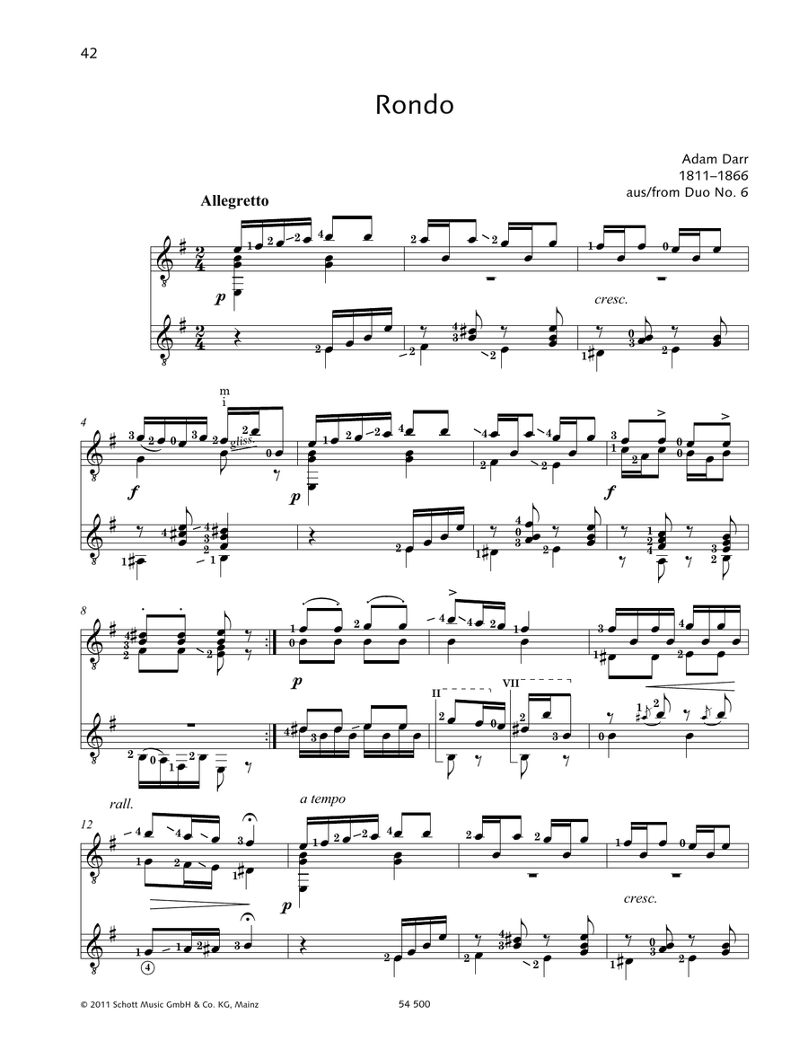 Rondo - Full Score
