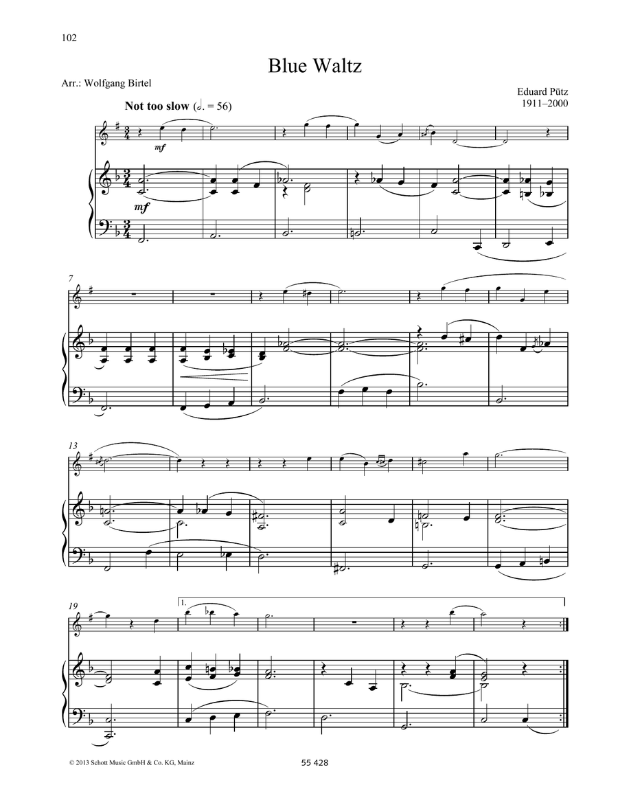 Blue Waltz
