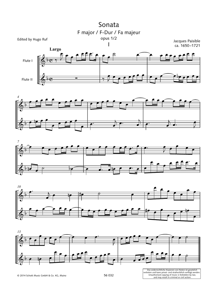 Sonata F Major
