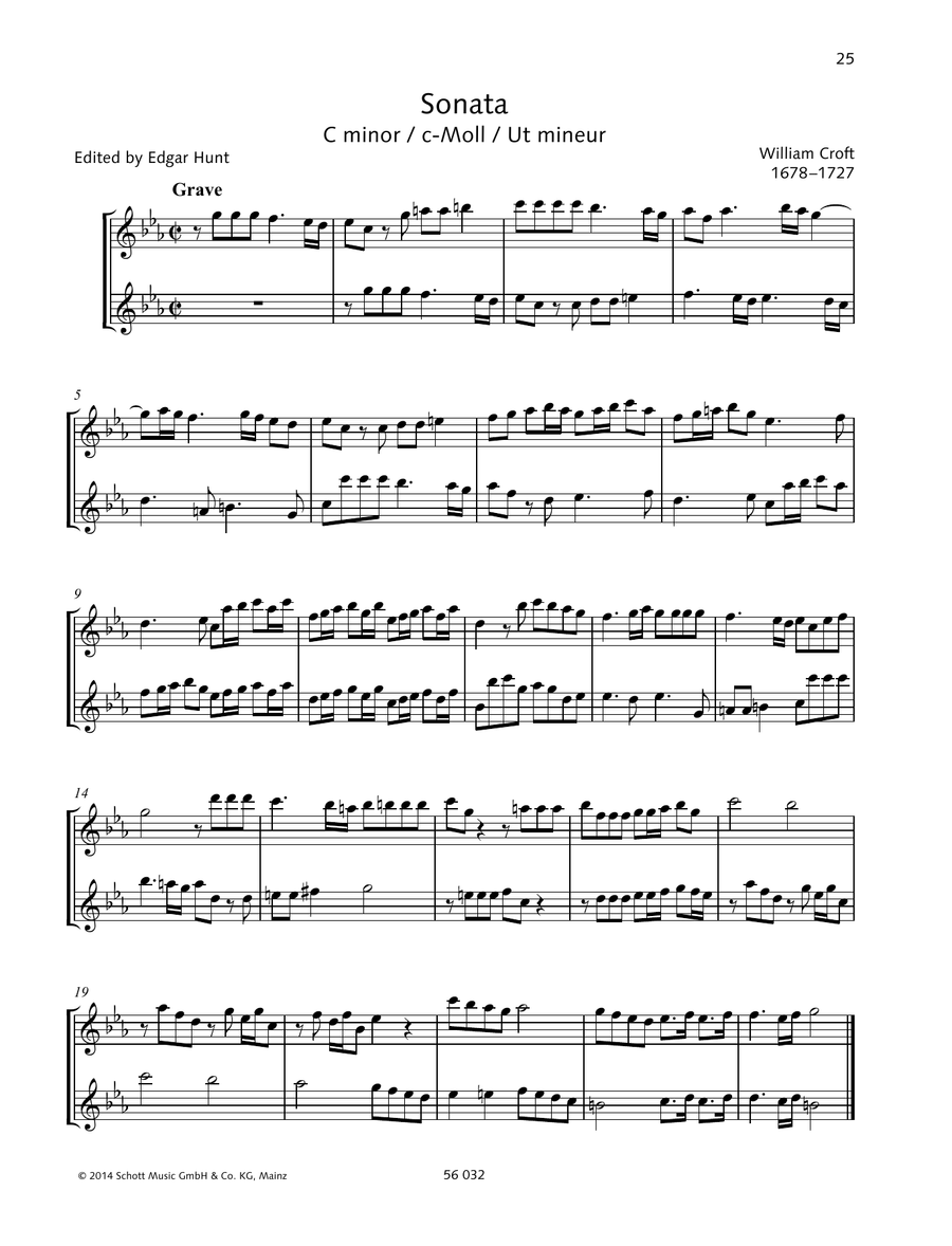 Sonata C minor