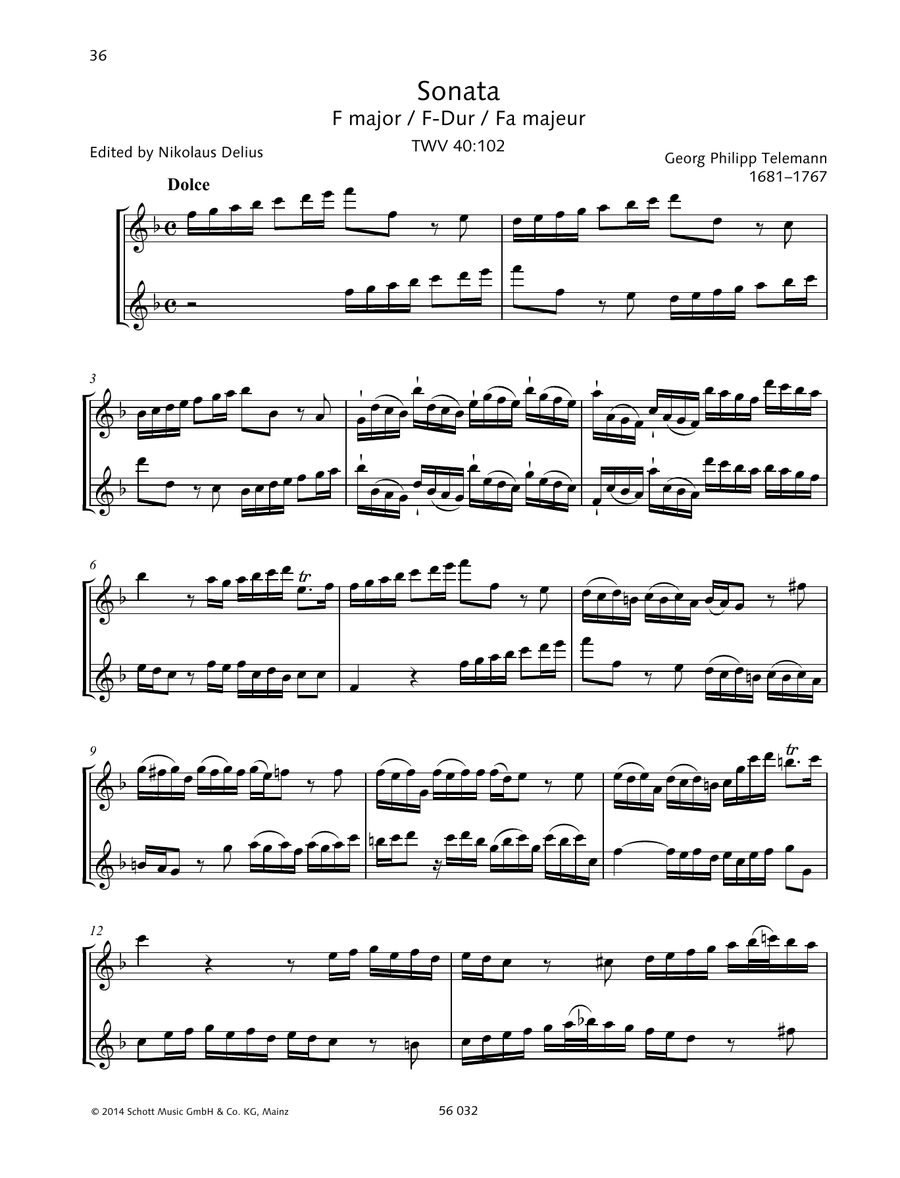 Sonata F Major