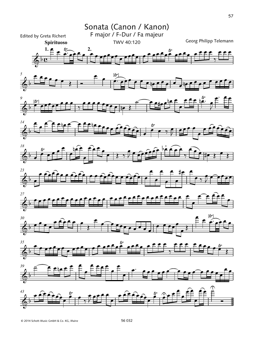 Sonata F Major