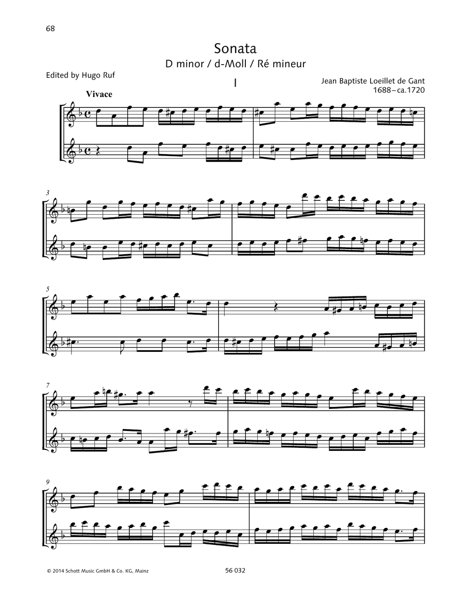 Sonata D Minor