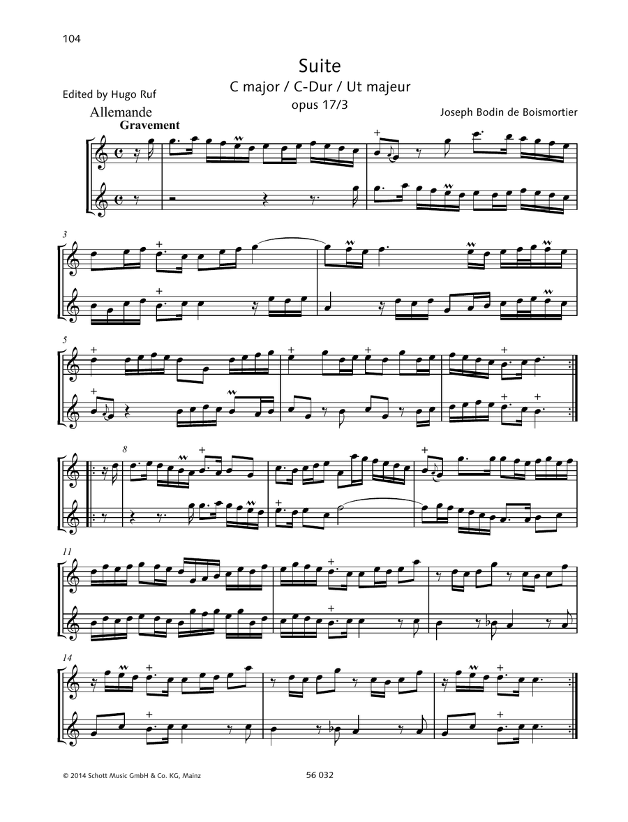 Suite C Major