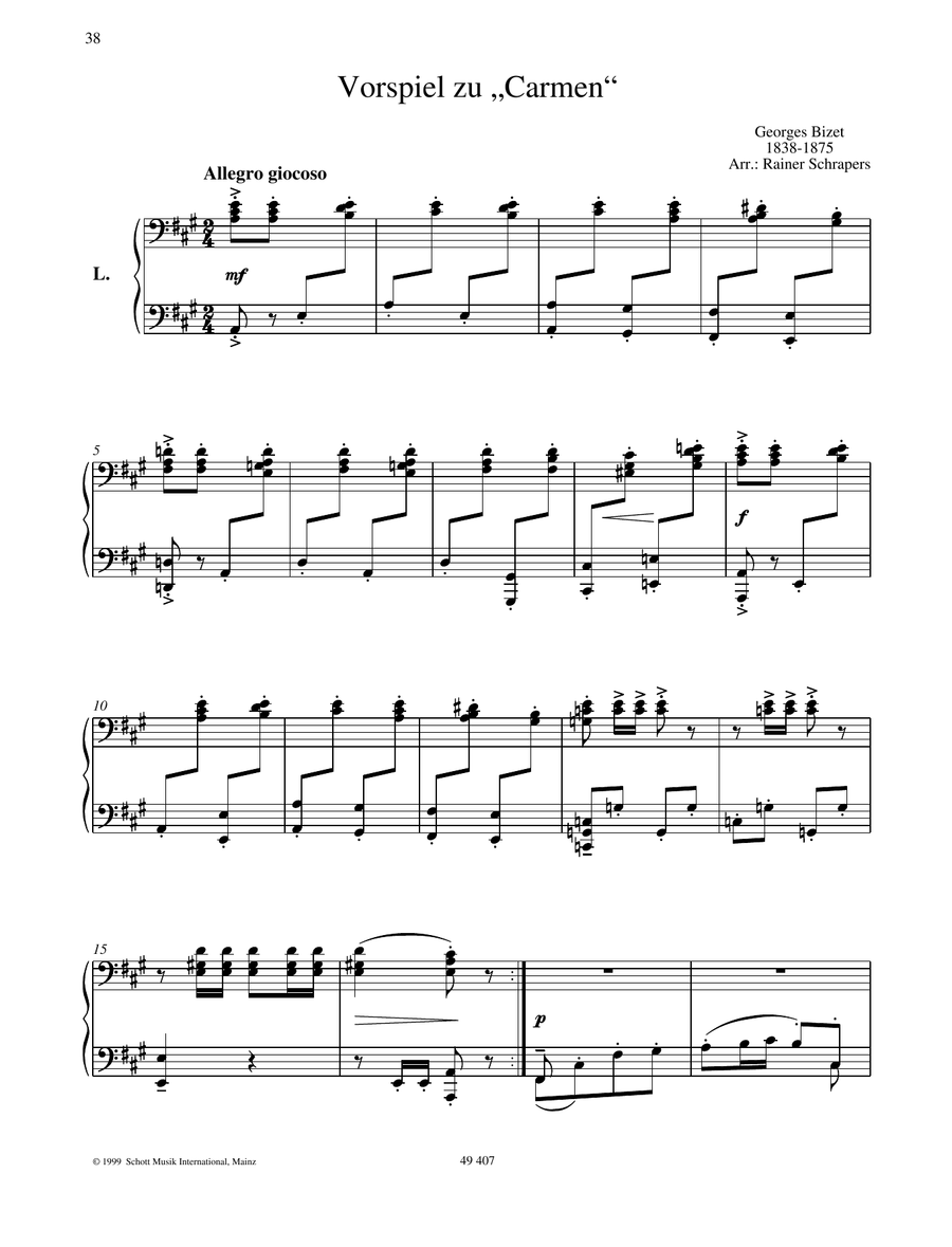 Prelude "Carmen"