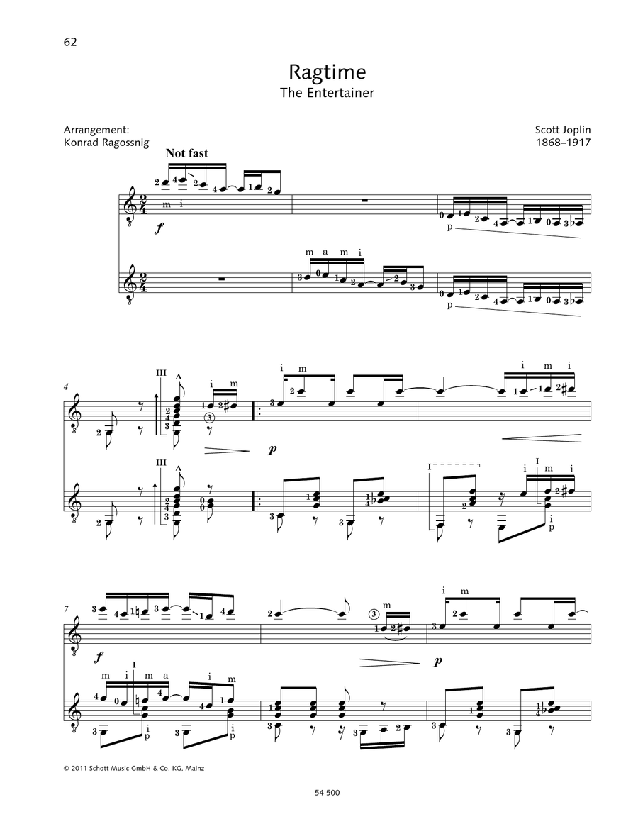 Ragtime - Full Score