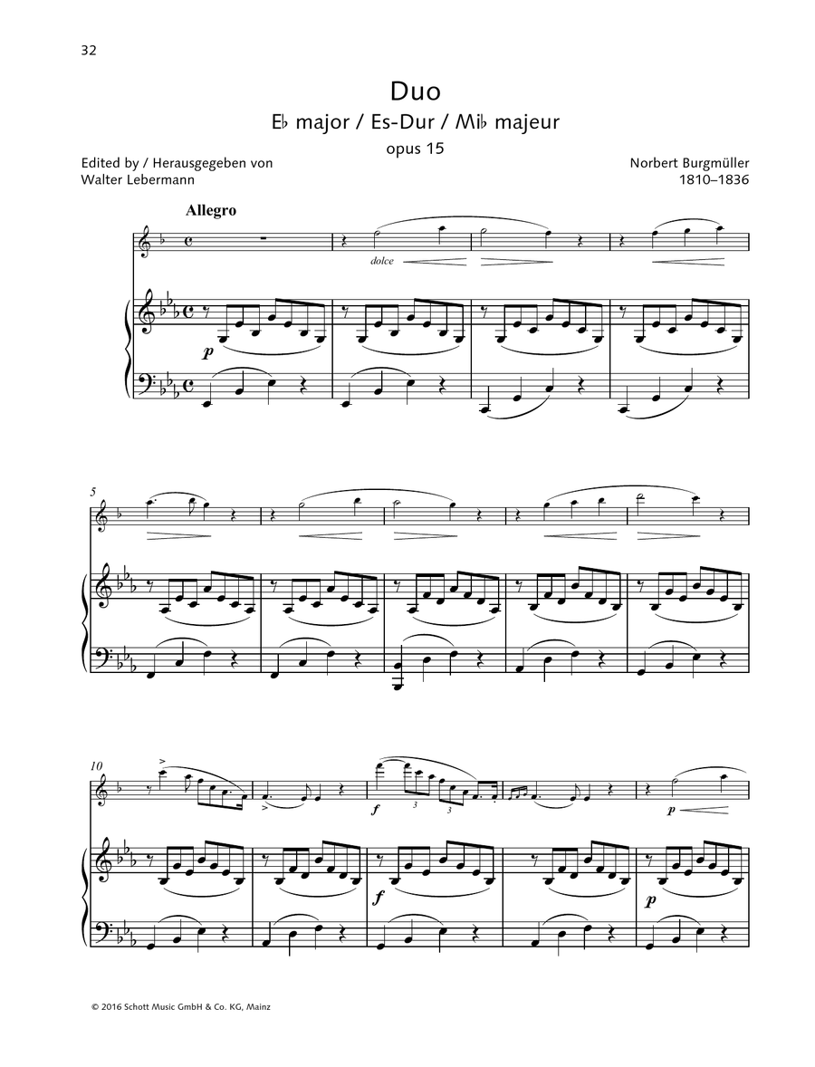 Duo E-flat major