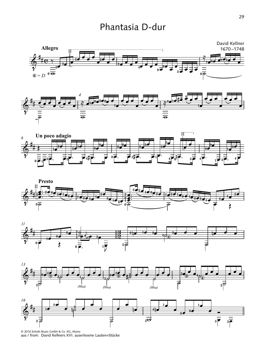 Phantasia D-Dur