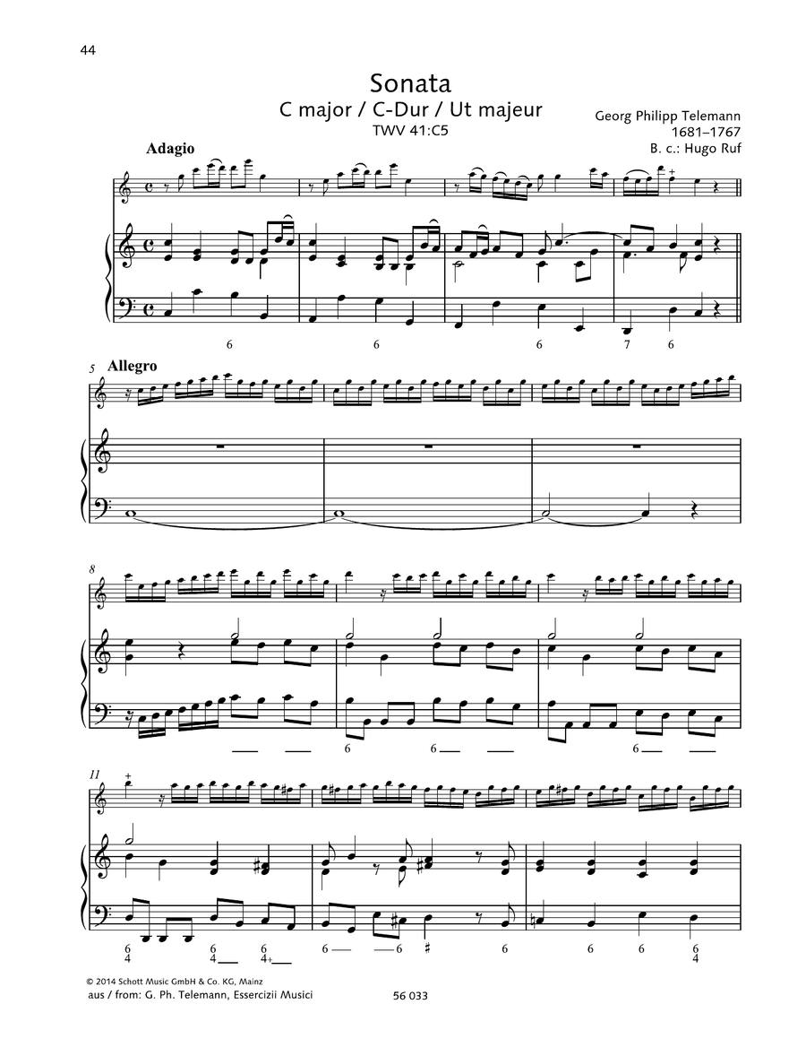 Sonata C Major