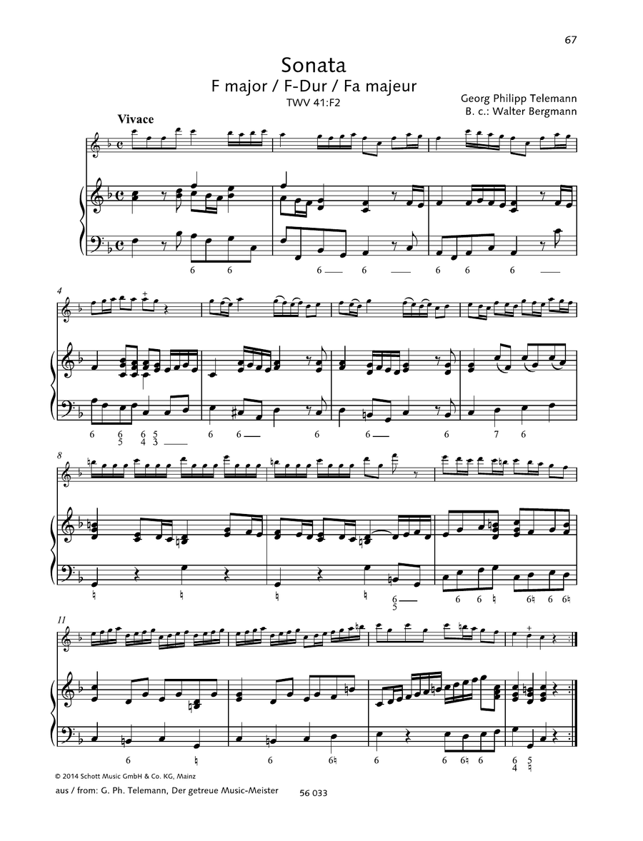 Sonata F Major