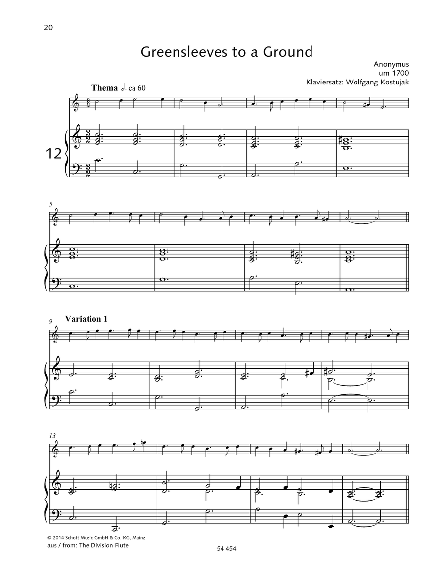 Greensleeves to a Ground