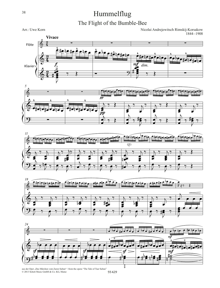 The Flight of the Bumble-bee