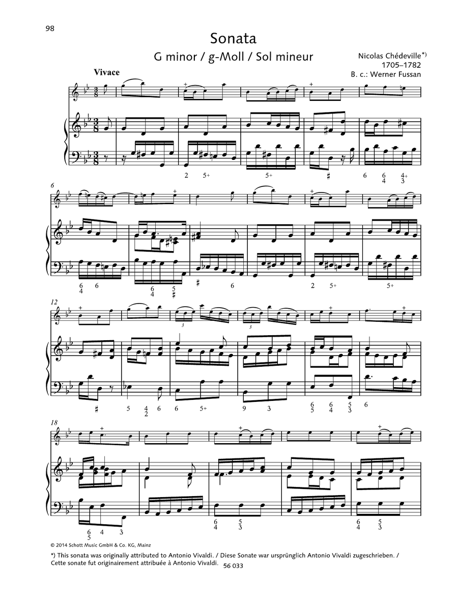 Sonata G minor