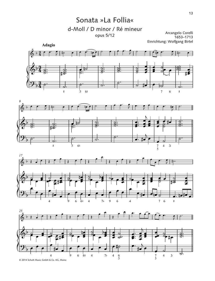 Sonata "La Follia"