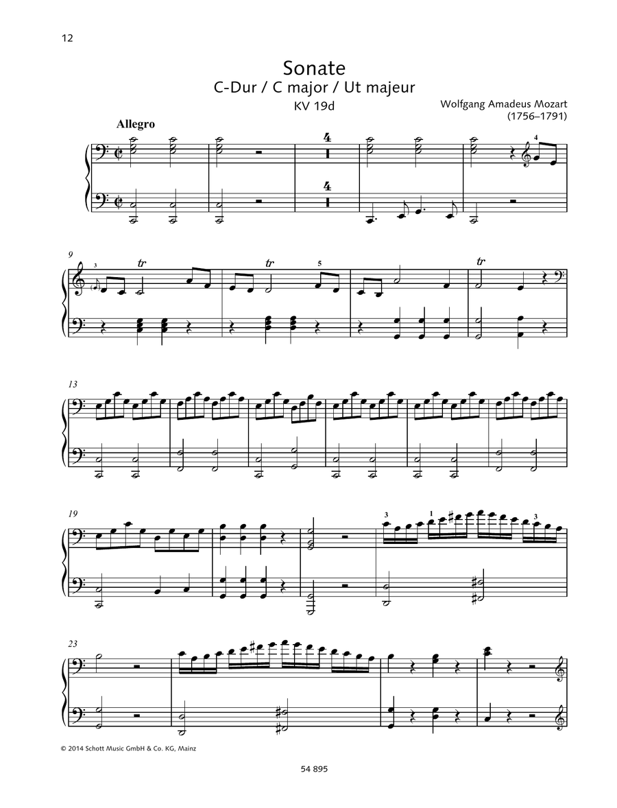 Sonata C Major