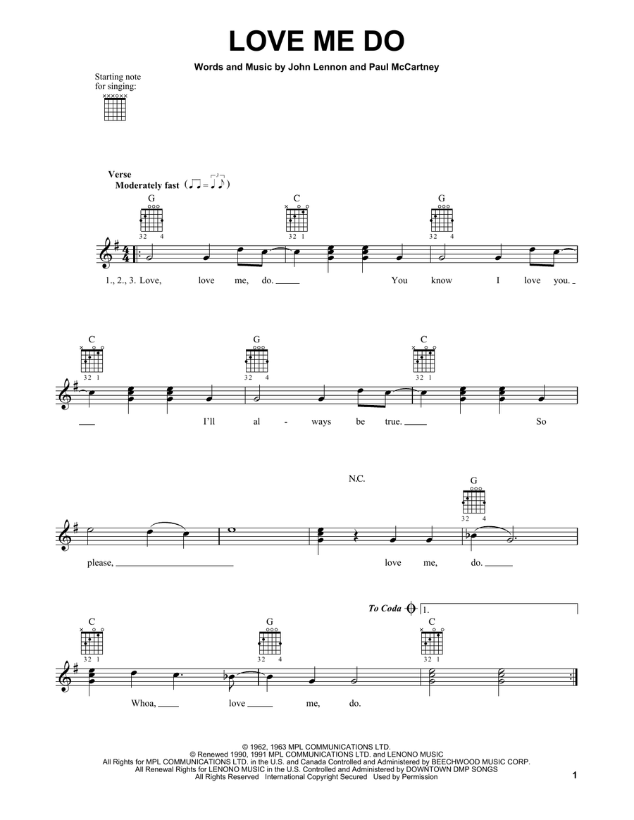 Love Me Do