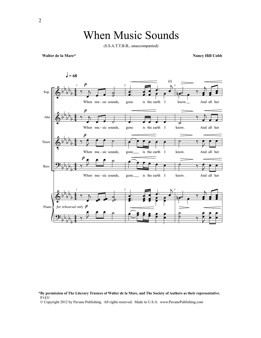 When Music Sounds