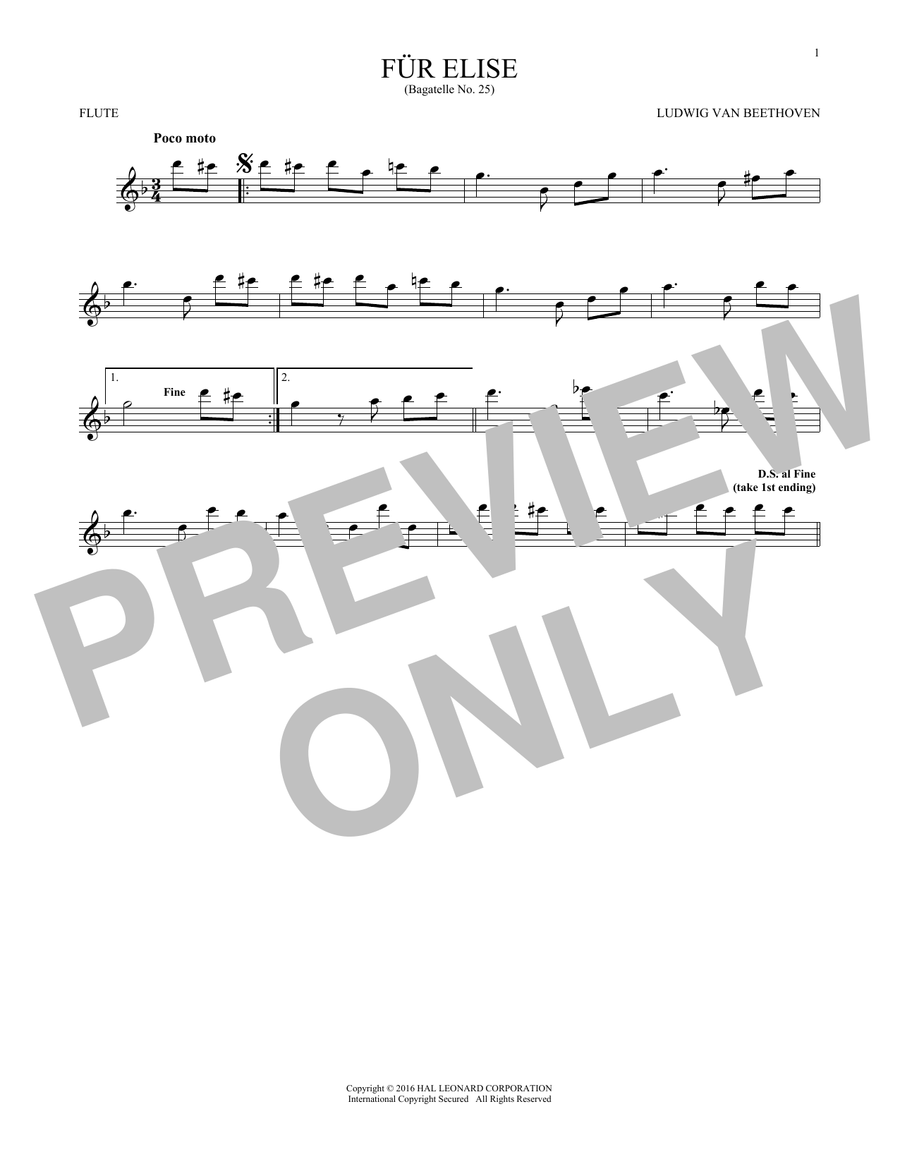 Fur Elise, WoO 59