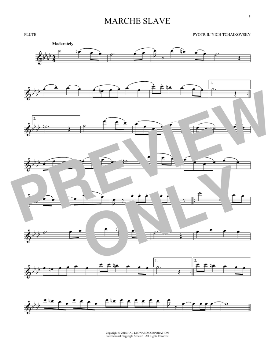 Marche Slav, Op. 31