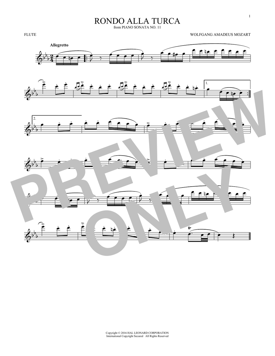 Rondo Alla Turca