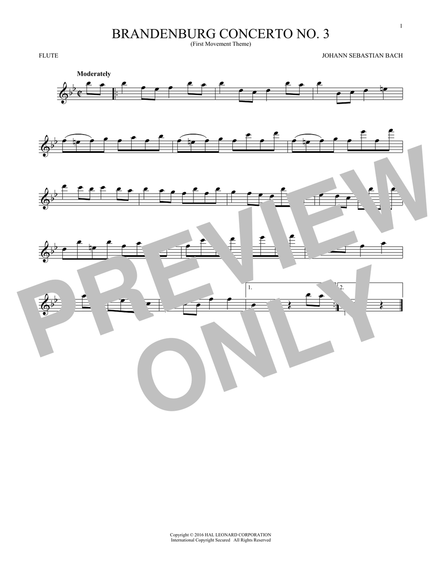 Brandenburg Concerto No. 3