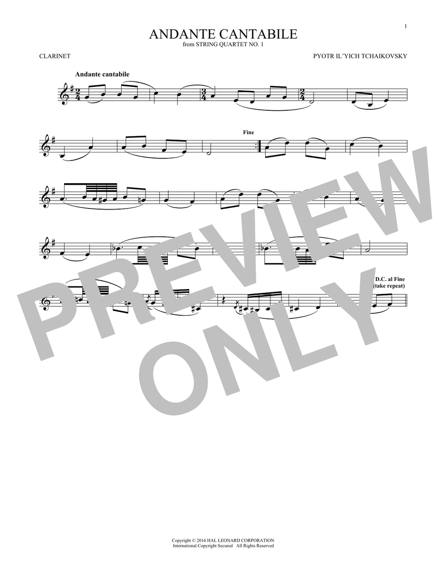 Andante Cantabile