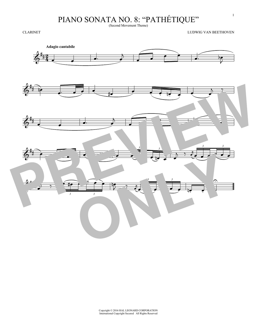 Adagio Cantabile, Op. 13