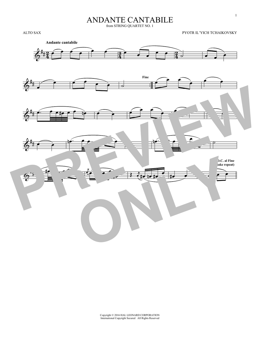 Andante Cantabile