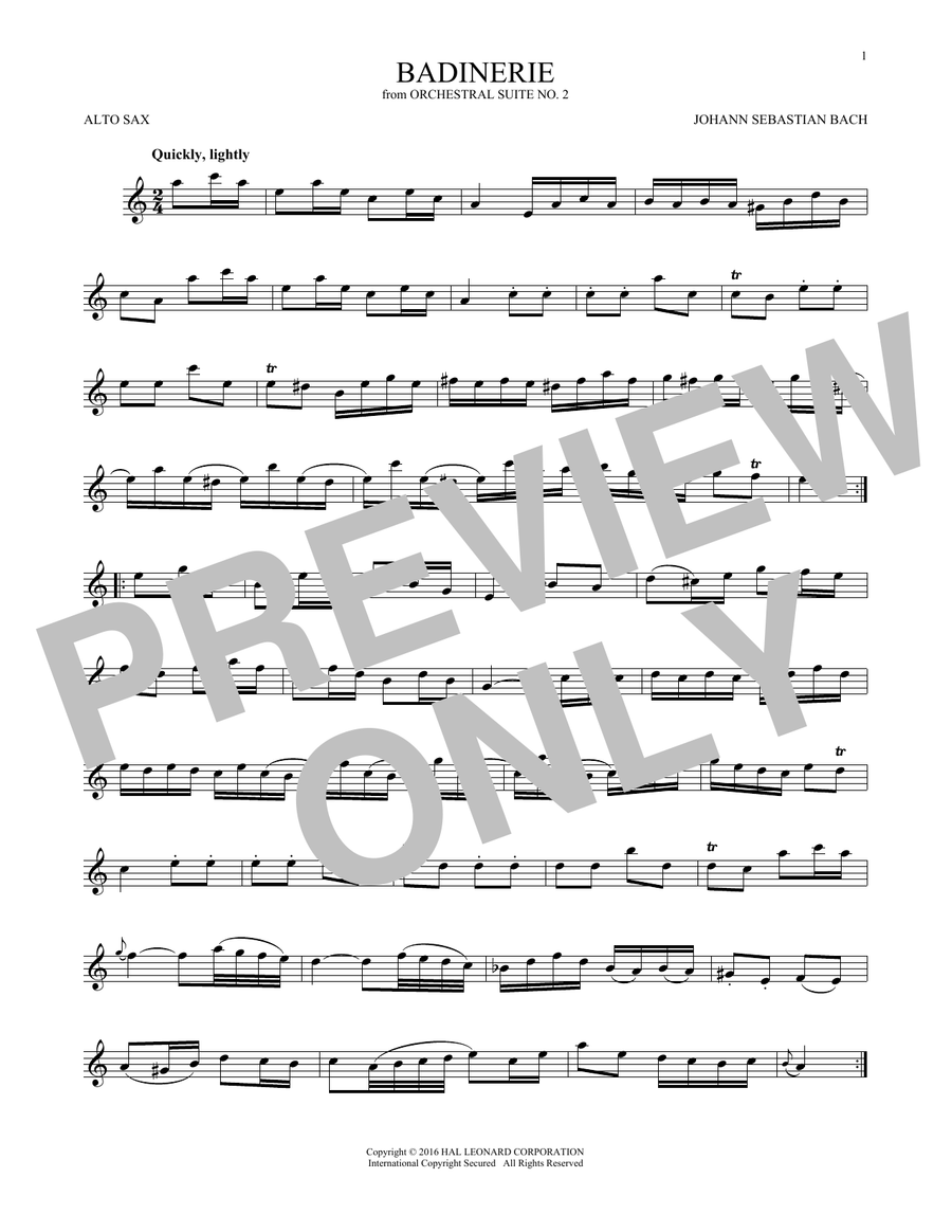 Badinerie (Suite No. 2)