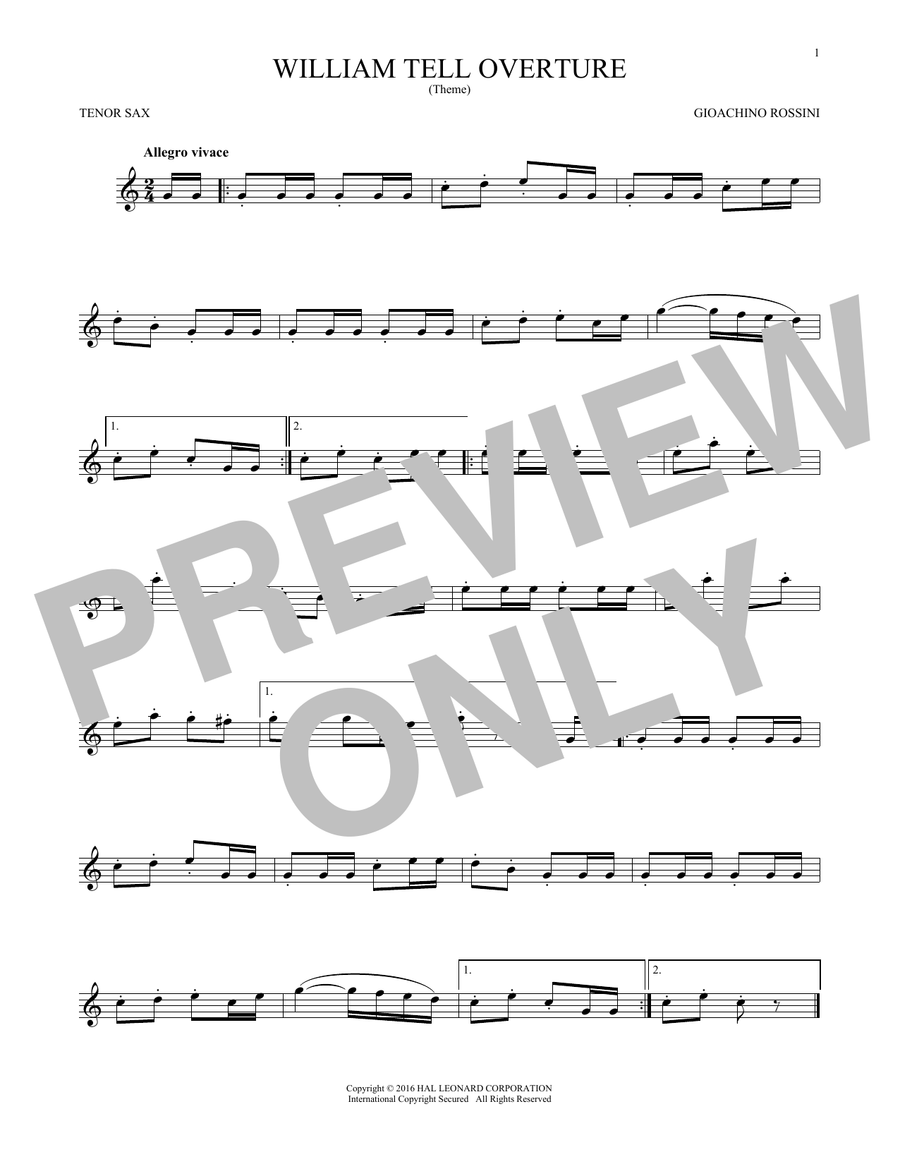 William Tell Overture