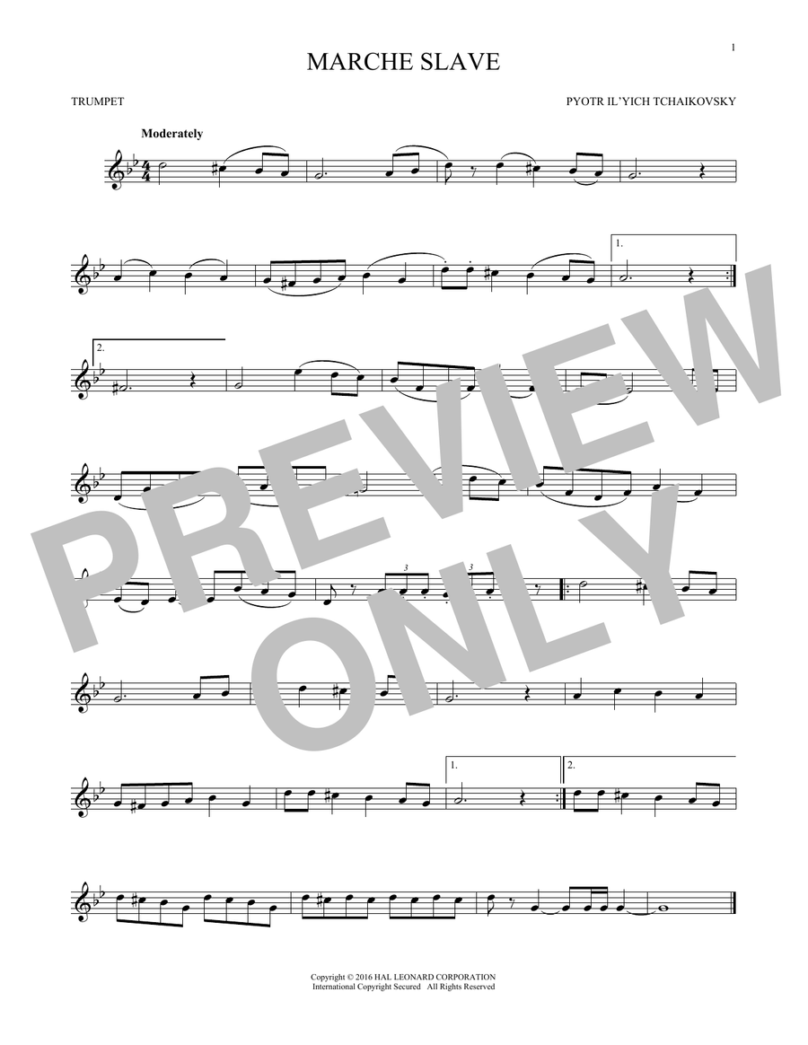 Marche Slav, Op. 31