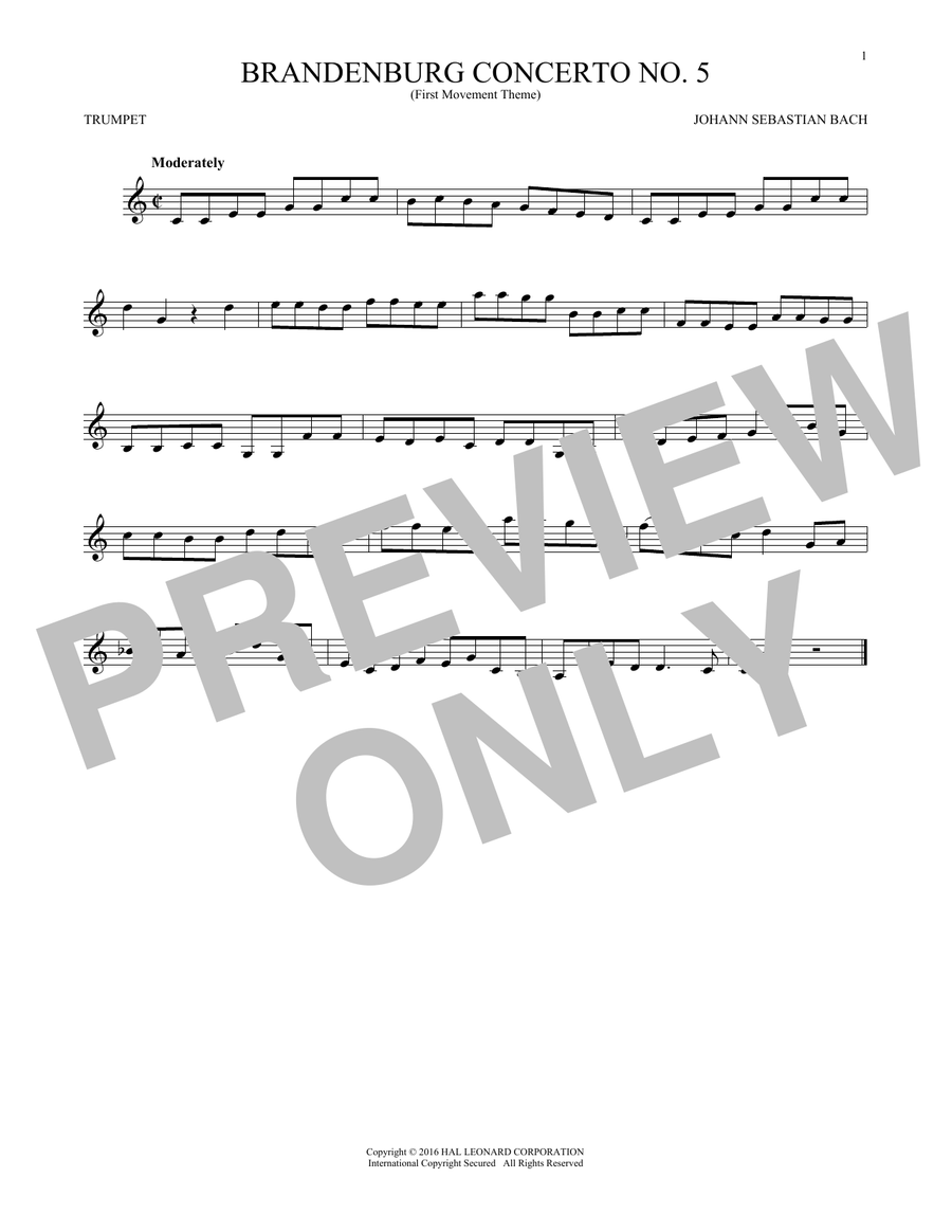 Brandenburg Concerto No. 5