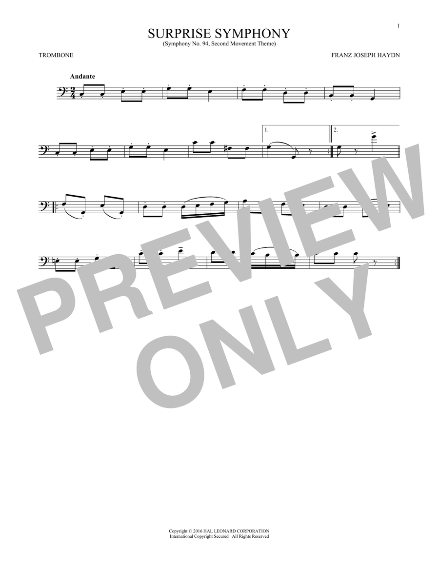 The Surprise Symphony