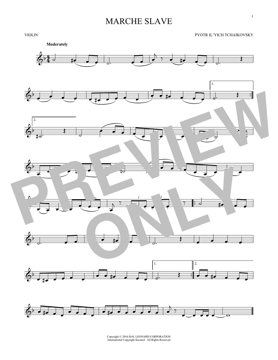 Marche Slav, Op. 31