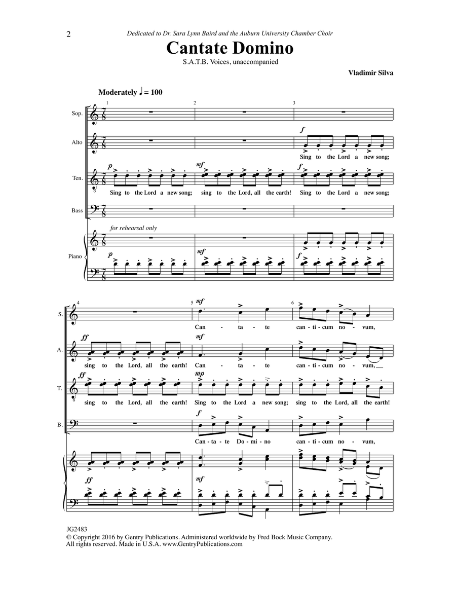 Cantate Domino