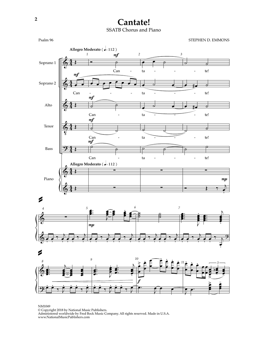 Cantate!
