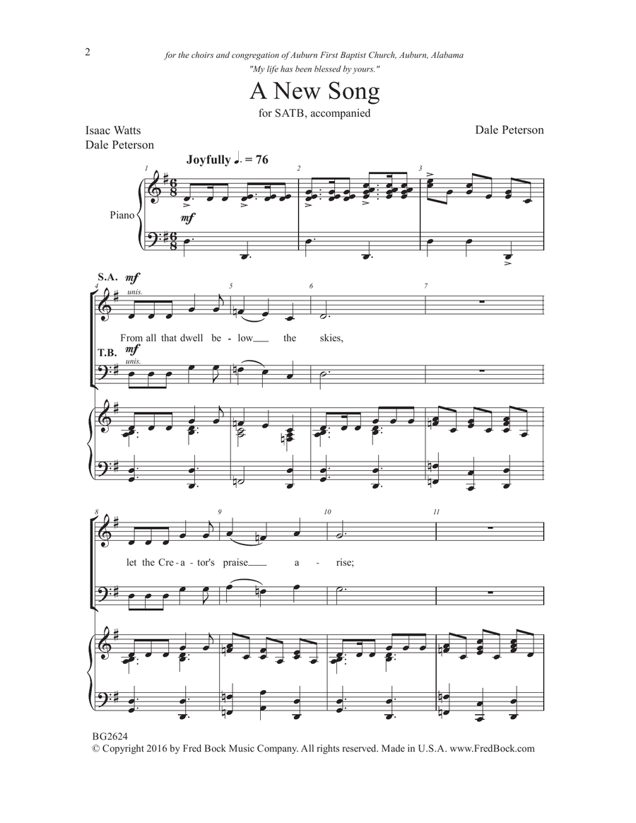 A New Song