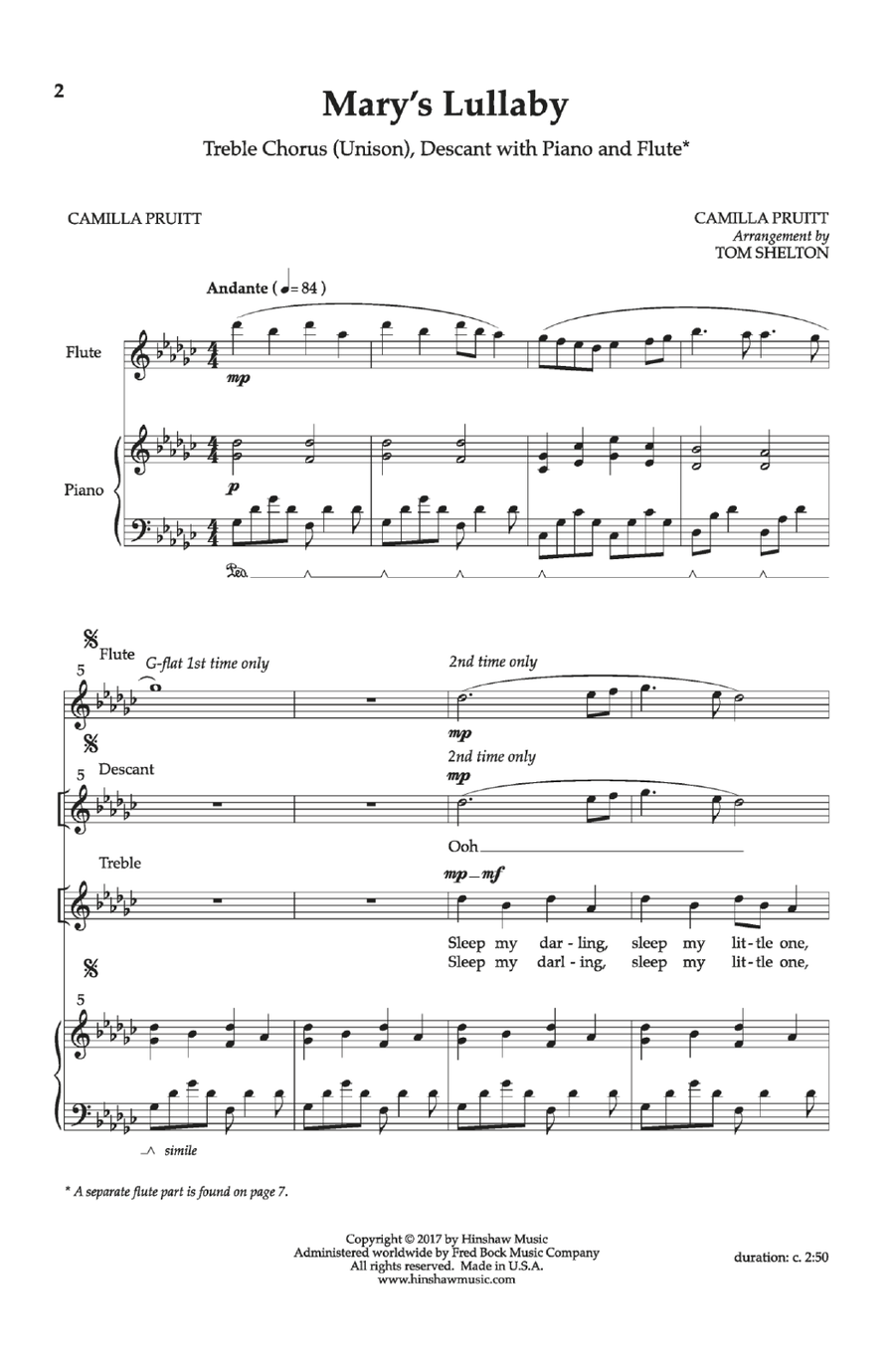 Mary's Lullaby