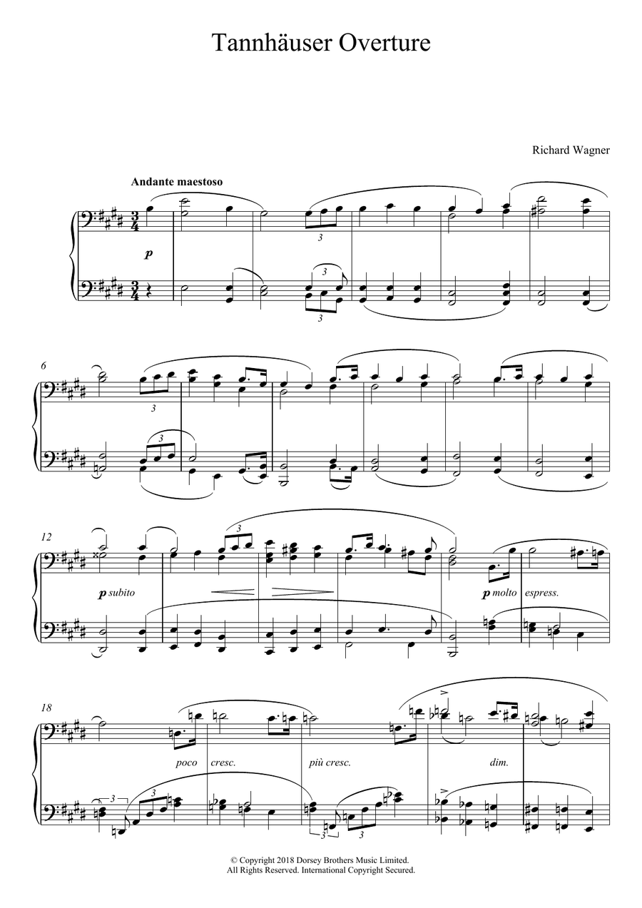 Tannhauser Overture