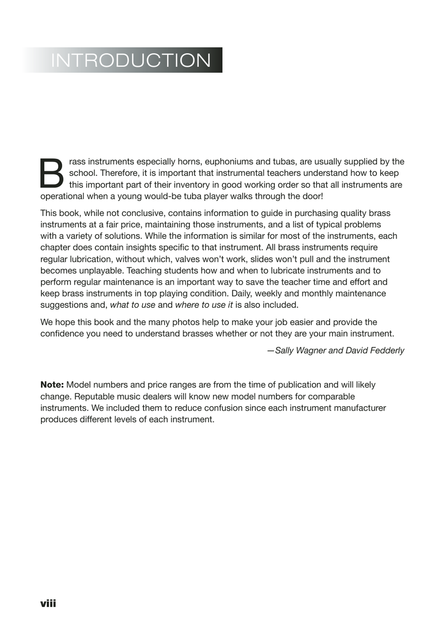 Brass Instruments: Purchasing, Maintenance, Troubleshooting, and More