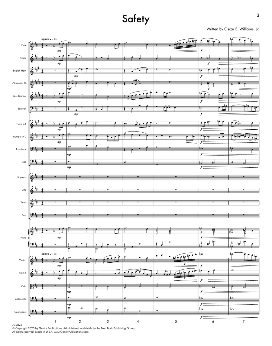 Safety - Full Score