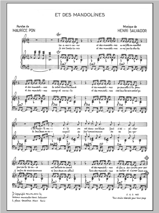 Et Des Mandolines