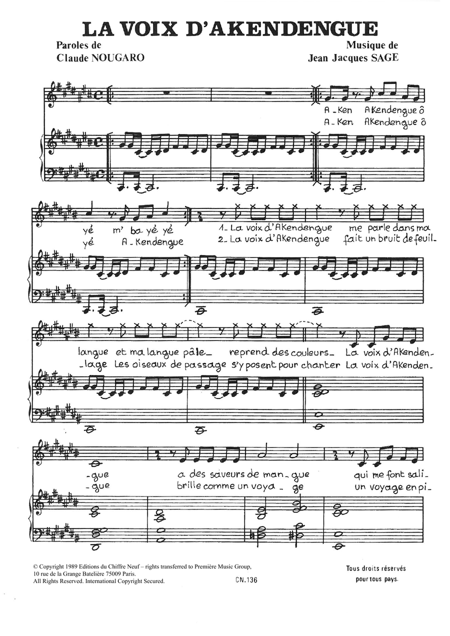 Voix D'akendengue