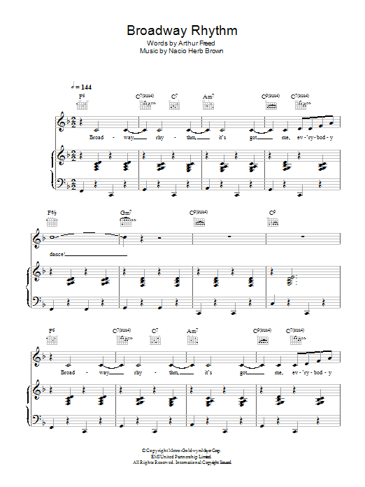 Broadway Rhythm