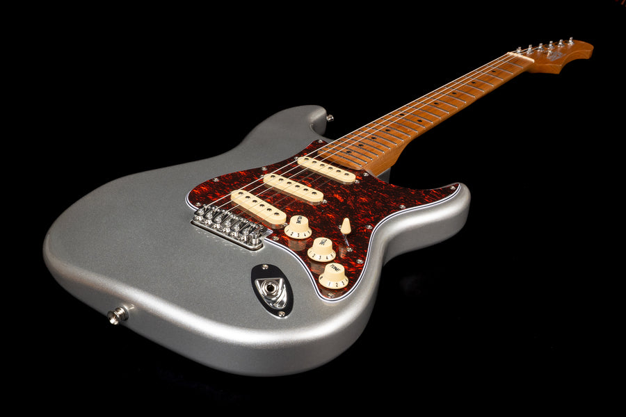 Jet Guitars JS 300 Vegatrem Silver