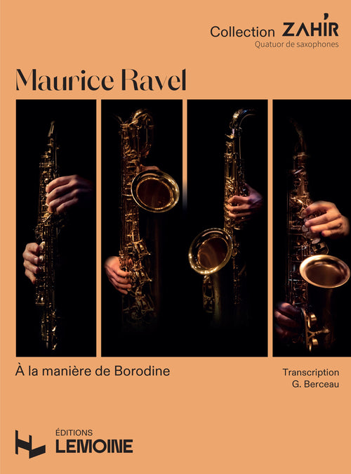 A la manière de Borodine - partition ensemble, Maurice Ravel