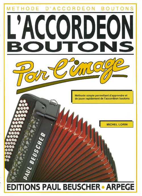 Accordéon à boutons - partition accordéon, Michel Lorin