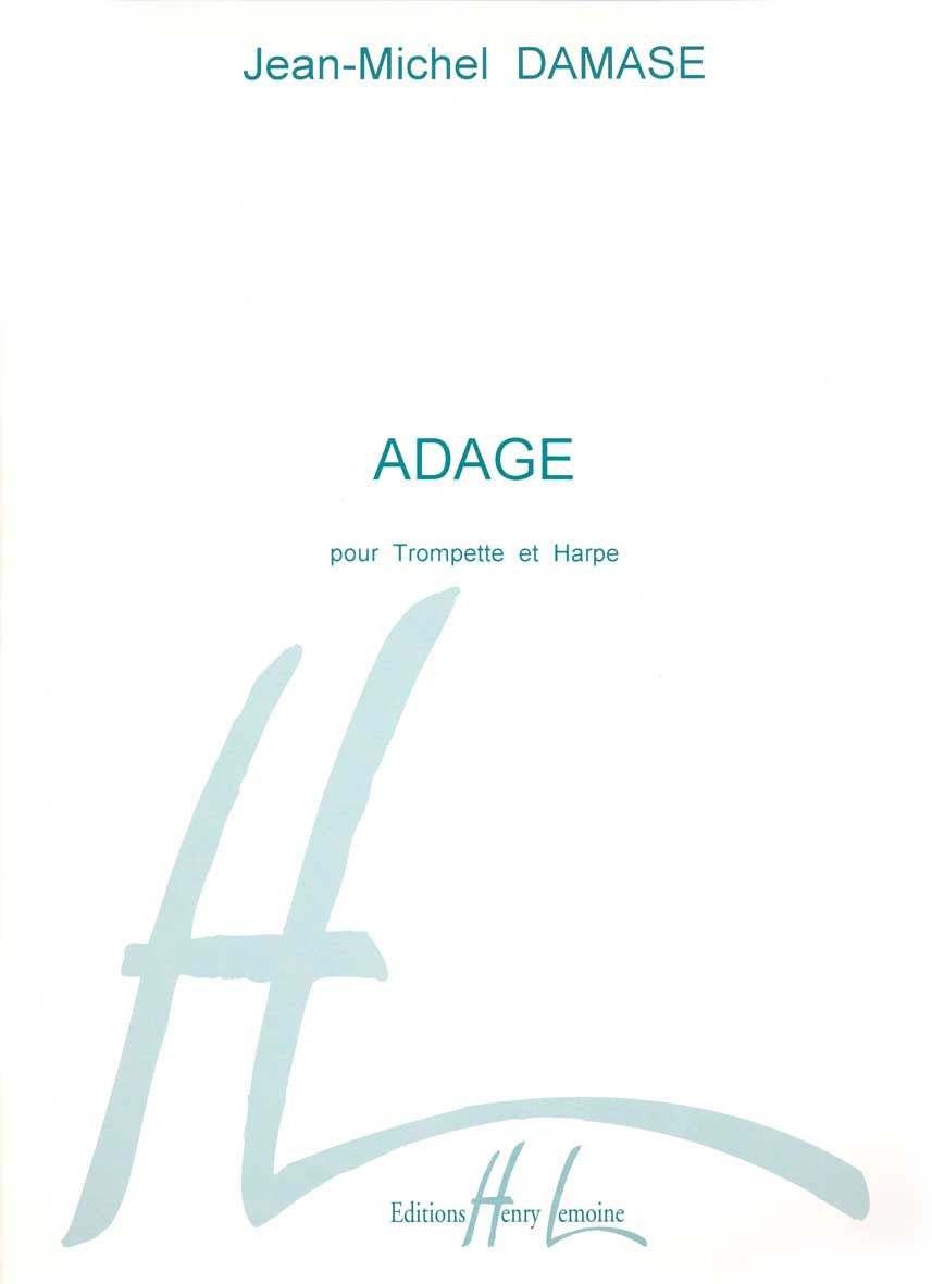 Adage - partition trompette, Jean-Michel Damase