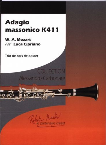 Adagio massonico KV411 - partition cor, Wolfgang Amadeus Mozart